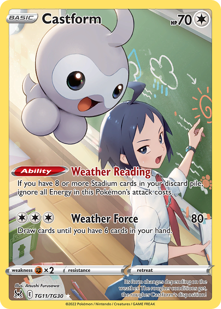 Castform - TG11/TG30