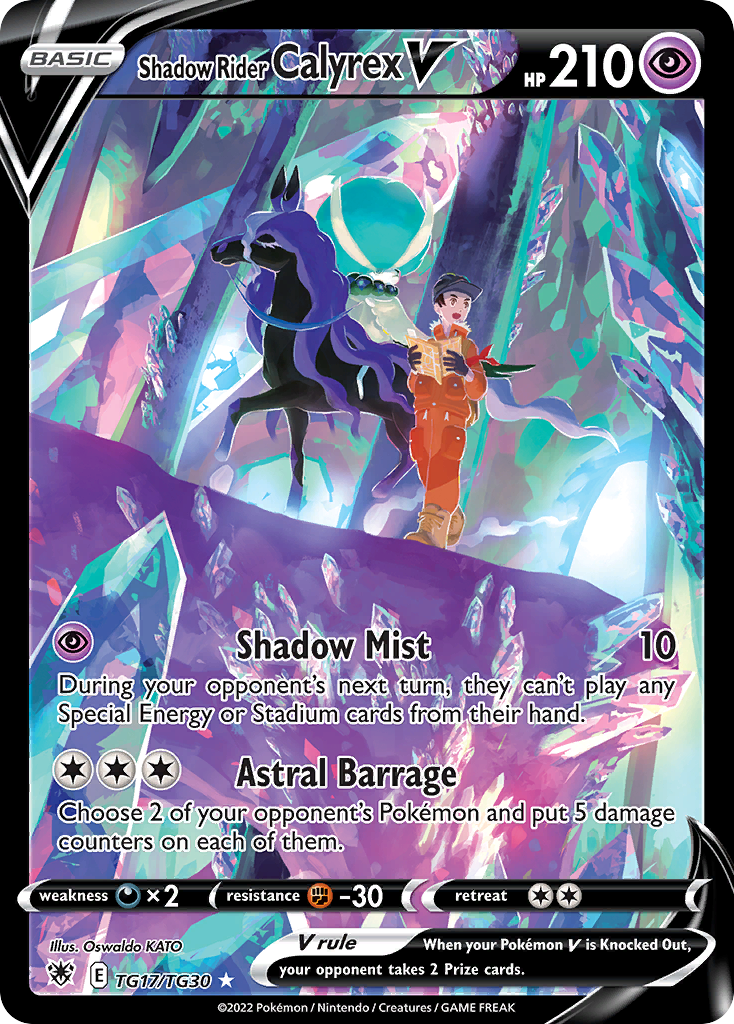 Shadow Rider Calyrex V - TG17/TG30