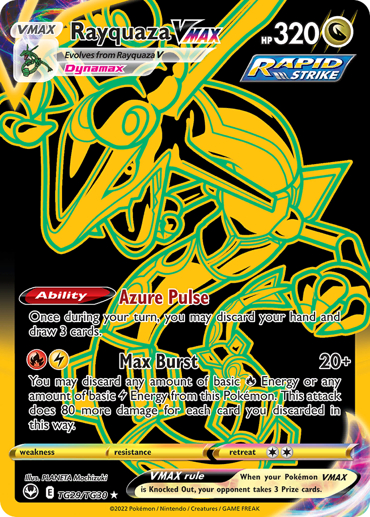 Rayquaza VMAX (Secret) - TG29/TG30