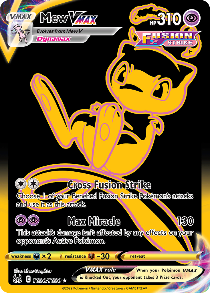 Mew VMAX (Secret) - TG30/TG30