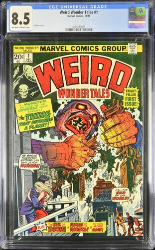 Weird Wonder Tales #1 CGC 8.5