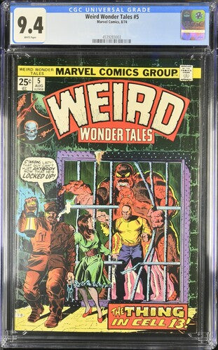 Weird Wonder Tales #5 CGC 9.4