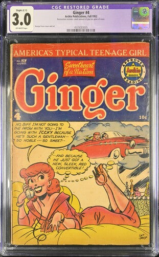 Ginger #4 CGC 3.0