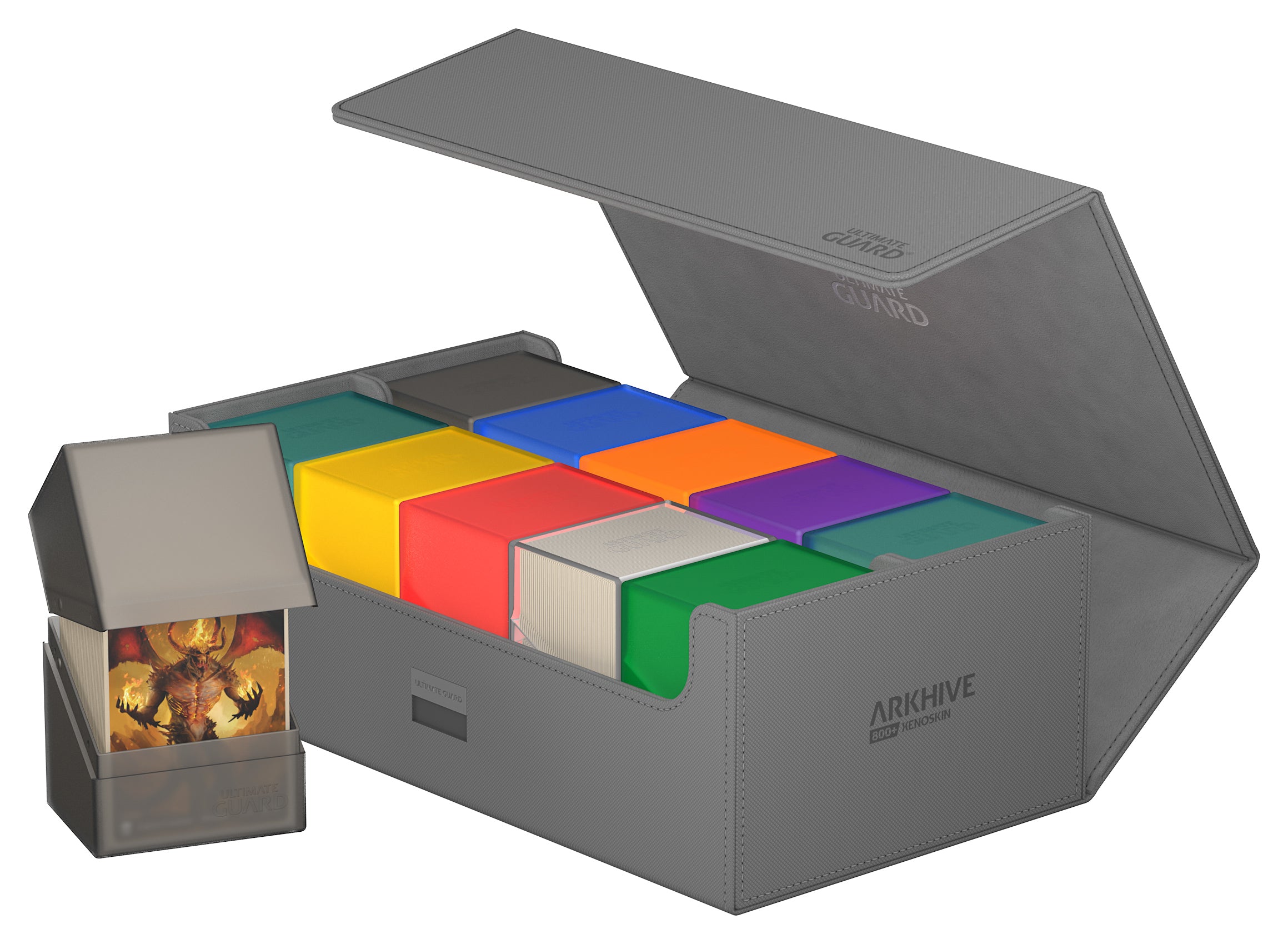 Ultimate Guard Arkhive 800+ -  Monocolor Grey