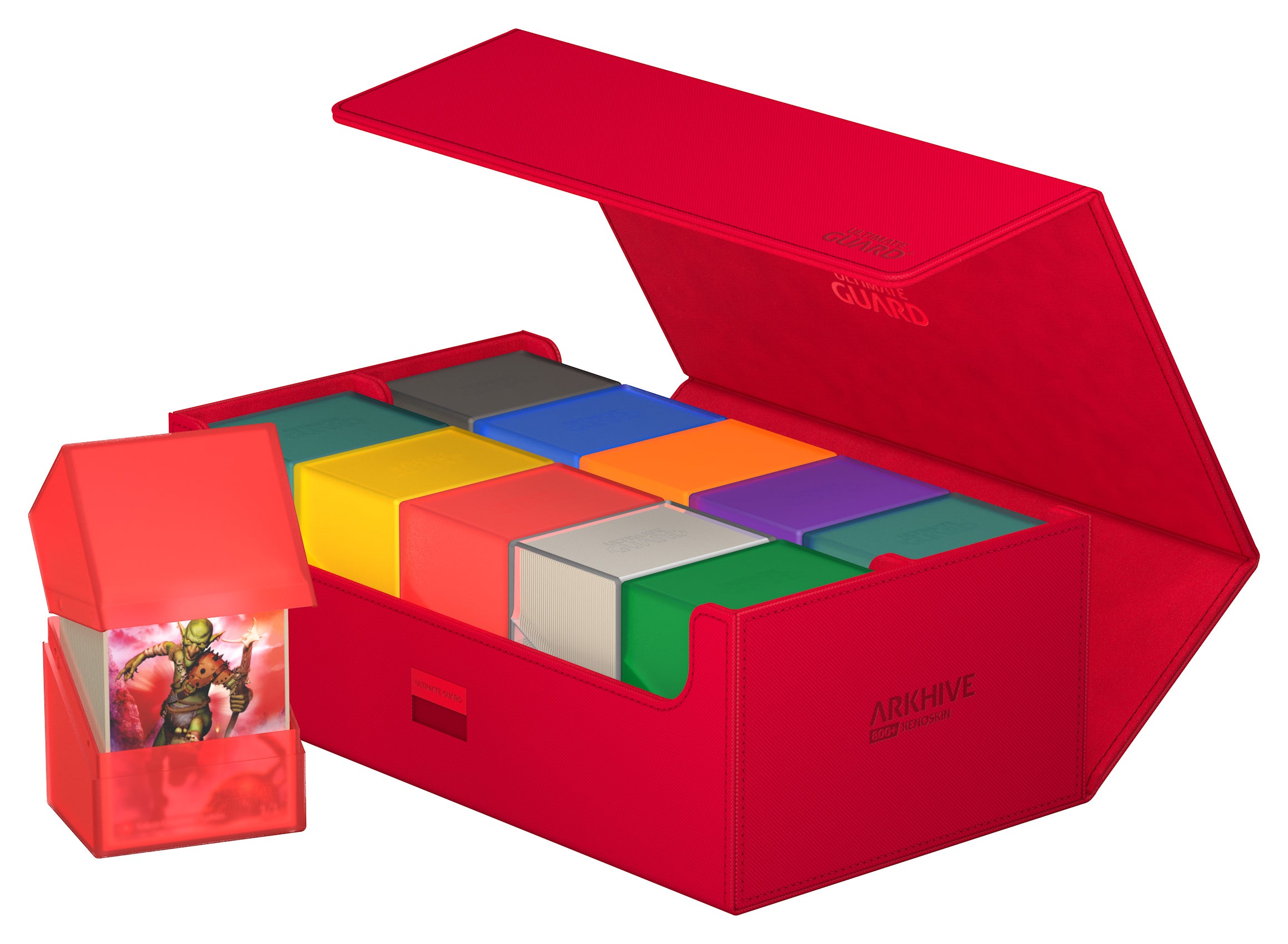 Ultimate Guard Arkhive 800+ -  Monocolor Red