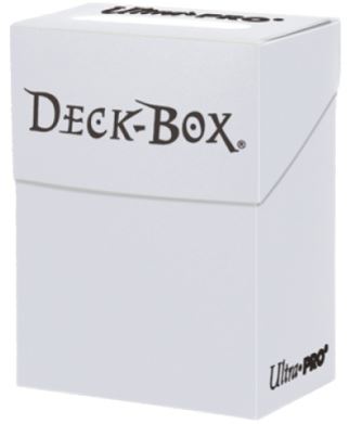 Ultra Pro Deck Box: 80+ White
