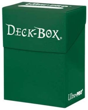 Ultra Pro Deck Box: 80+ Green