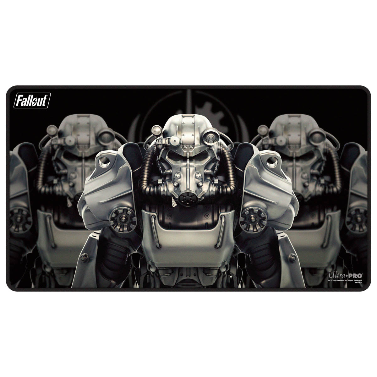 Ultra Pro Black Stitched Playmat Magic the Gathering Fallout Brotherhood of Steel