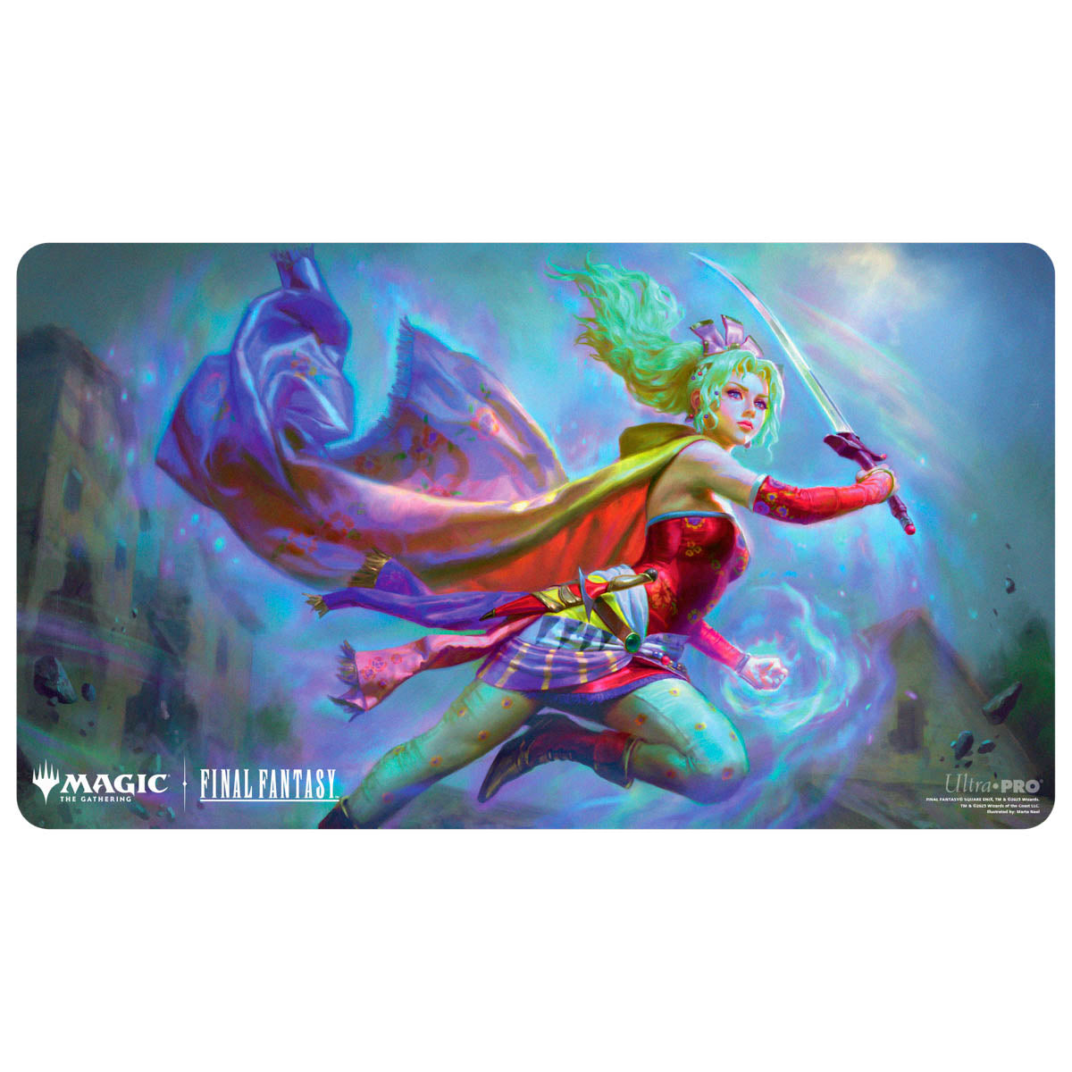 Ultra Pro Playmat Magic the Gathering Universes Beyond Final Fantasy Commander C - Terra, Herald of Hope