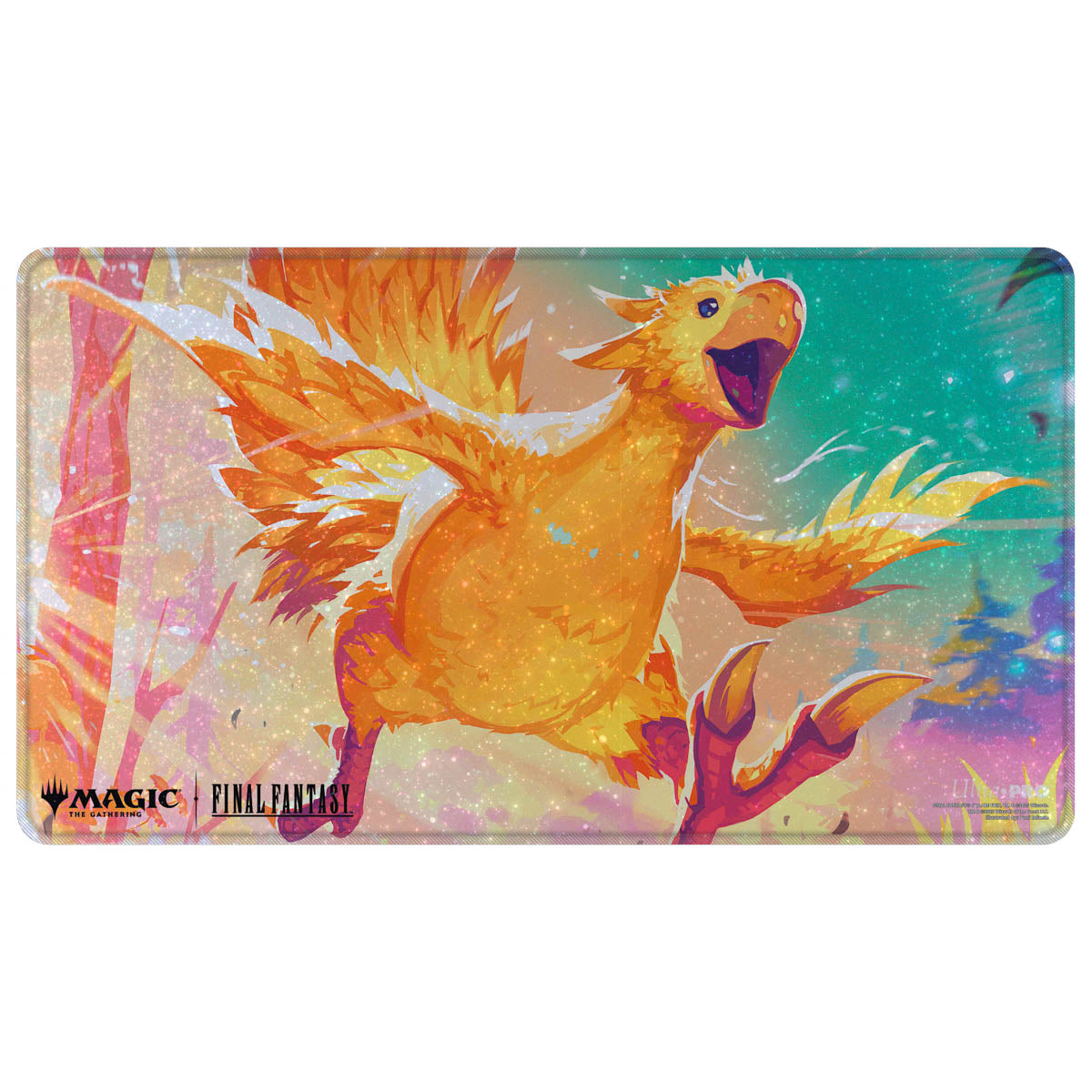 Ultra Pro Holofoil Playmat Magic the Gathering Universes Beyond Final Fantasy Premium Traveling Chocobo