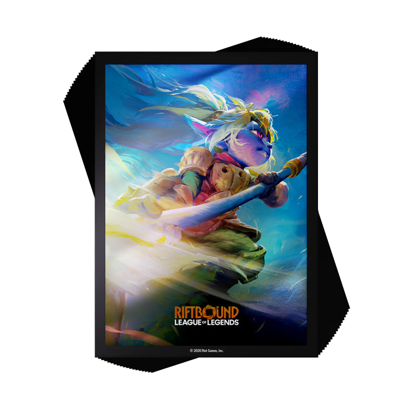 Riftbound - League of Legends TCG: Unleashed Art Sleeve 3 - Poppy, Keeper of the Hammer