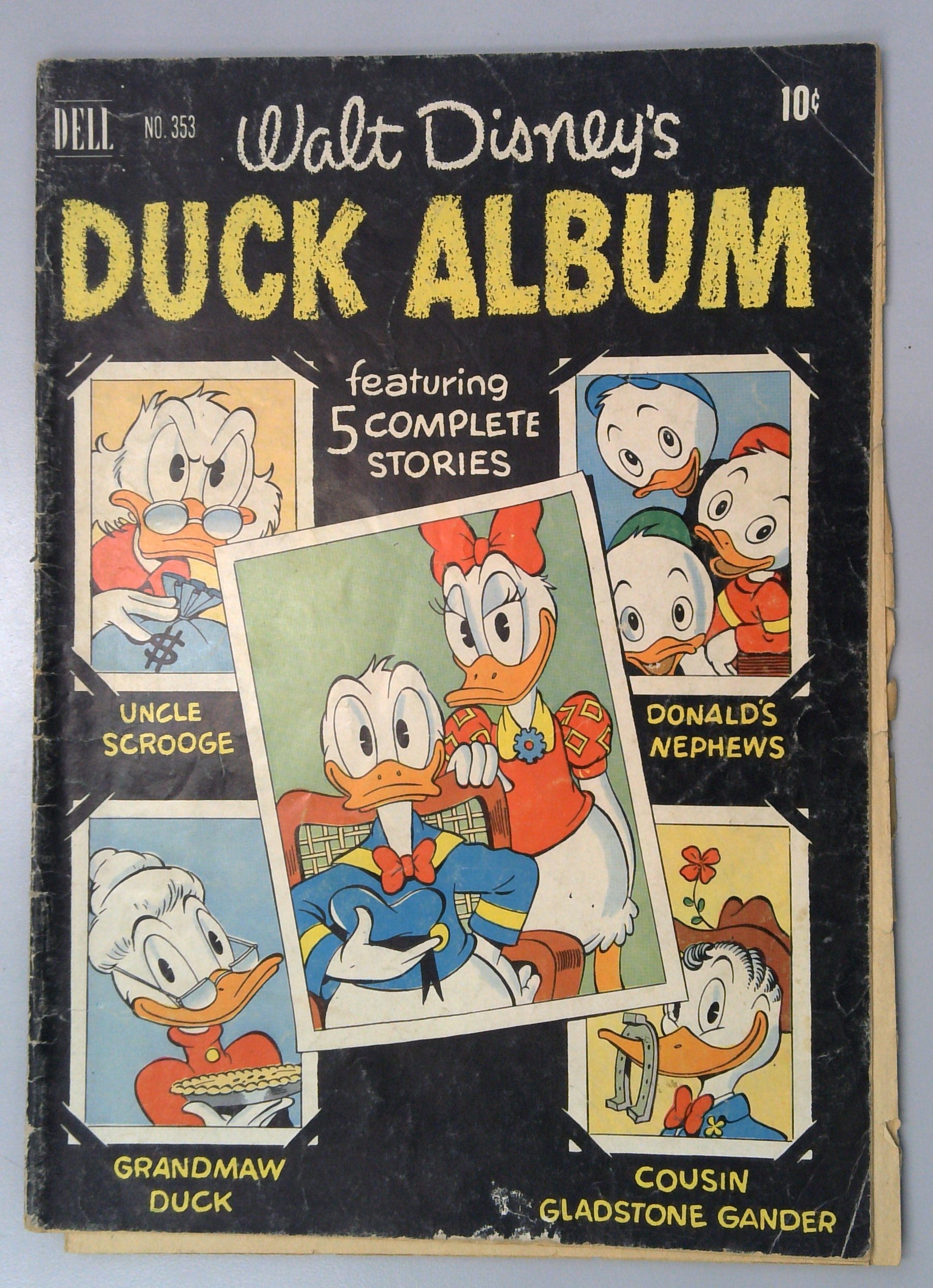 Walt Disney's Duck Album #1 Four Color #353. 1951. Carl Barks cover. G 2.0