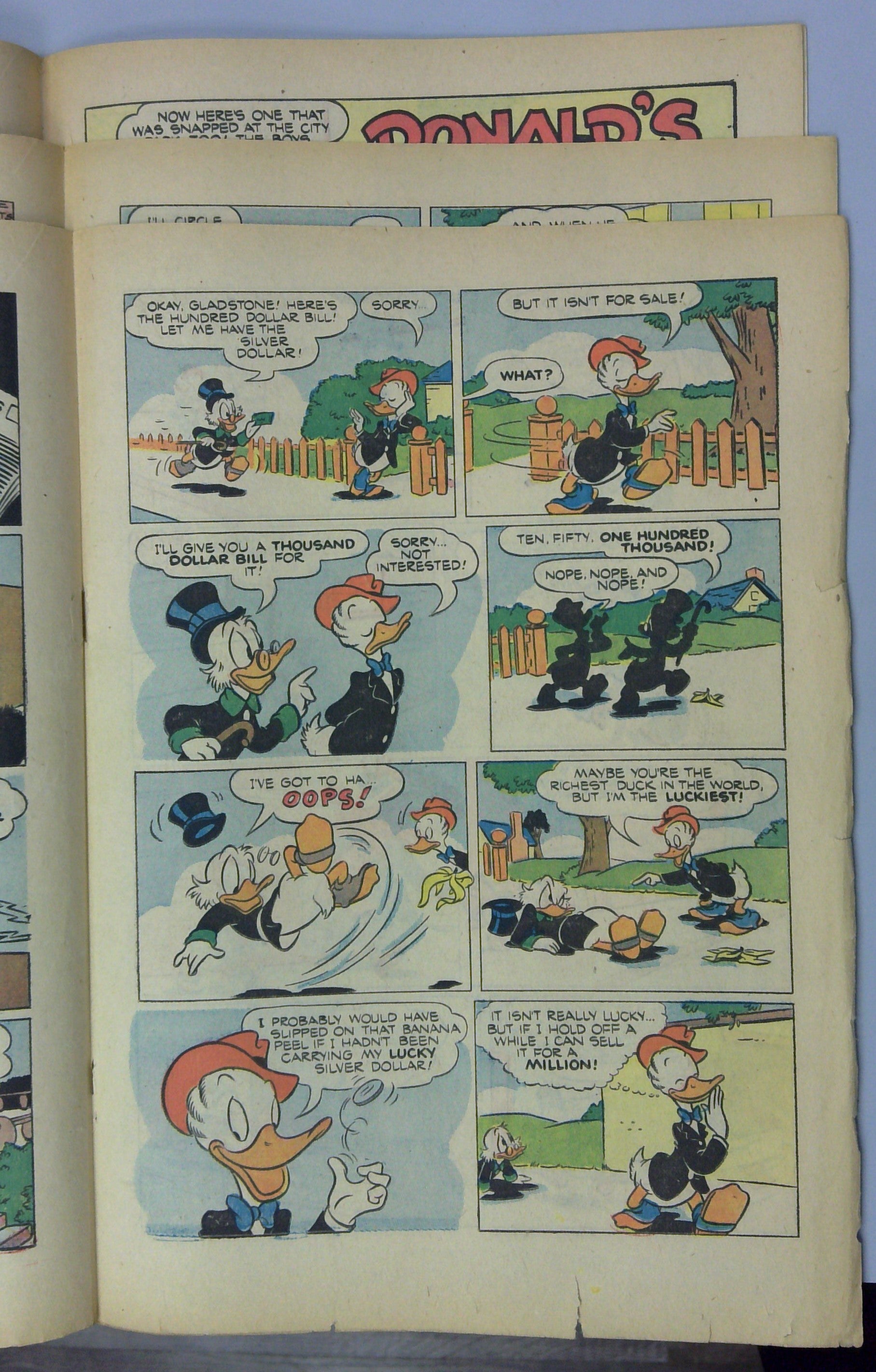 Walt Disney's Duck Album #1 Four Color #353. 1951. Carl Barks cover. G 2.0