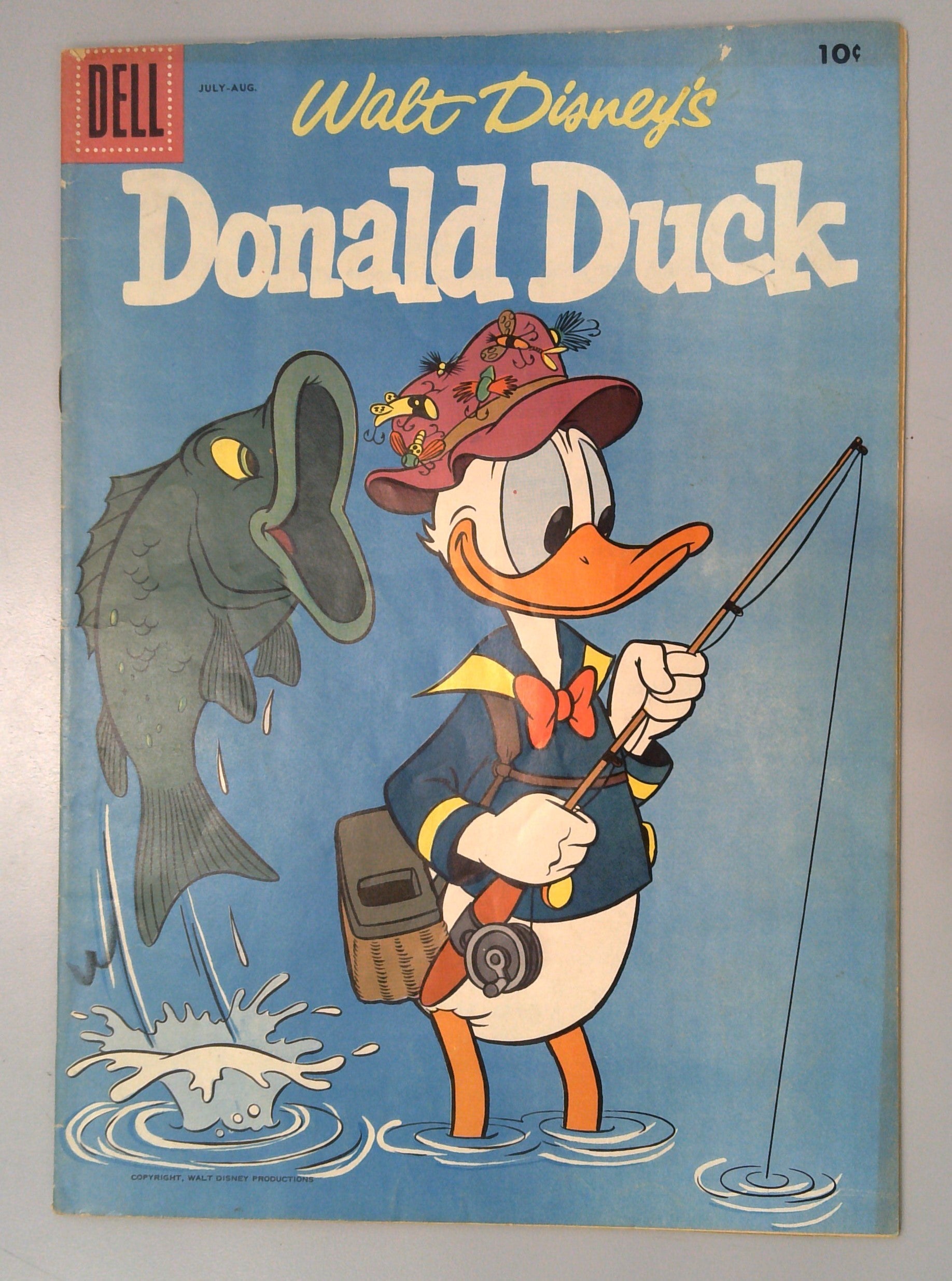 Walt Disney's Donald Duck #54 1957 Dell Comic VG 4.0