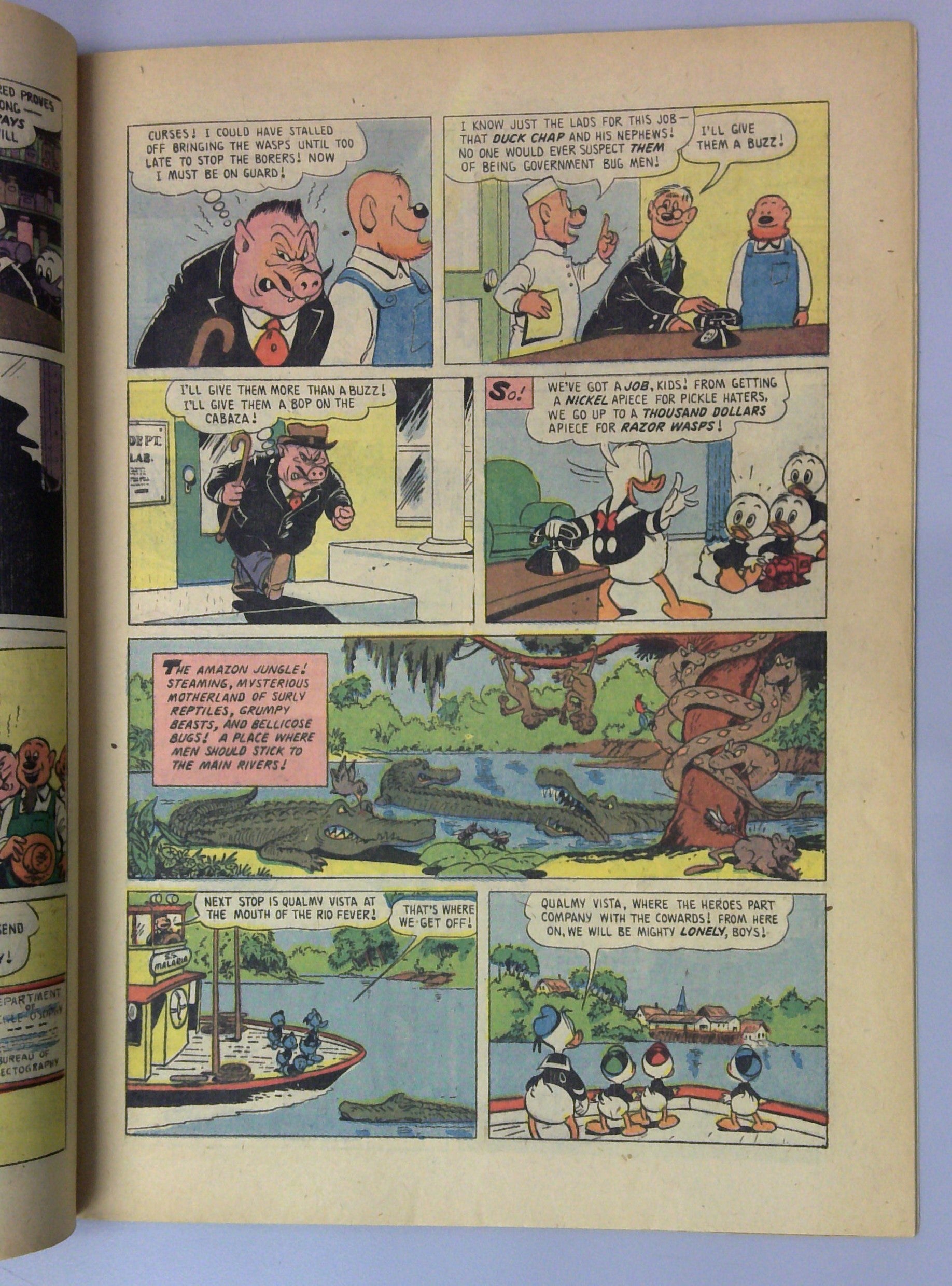 Walt Disney's Donald Duck #54 1957 Dell Comic VG 4.0