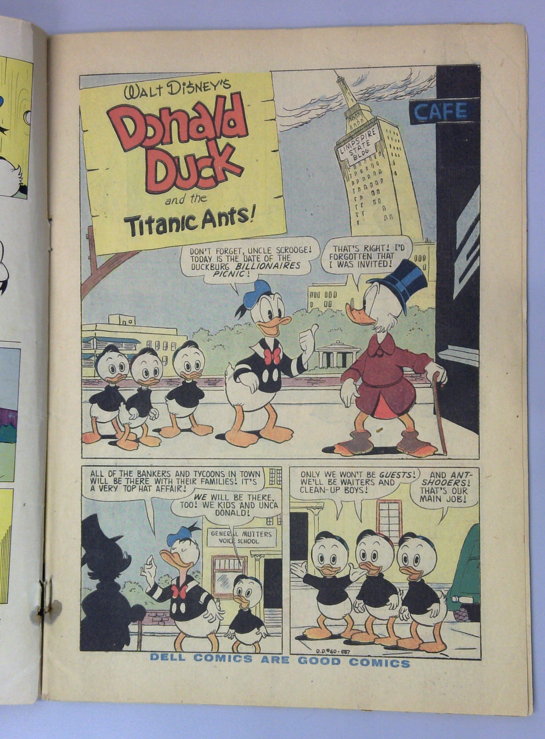 Walt Disney's Donald Duck #60 1958 Dell Comic G/VG 3.0