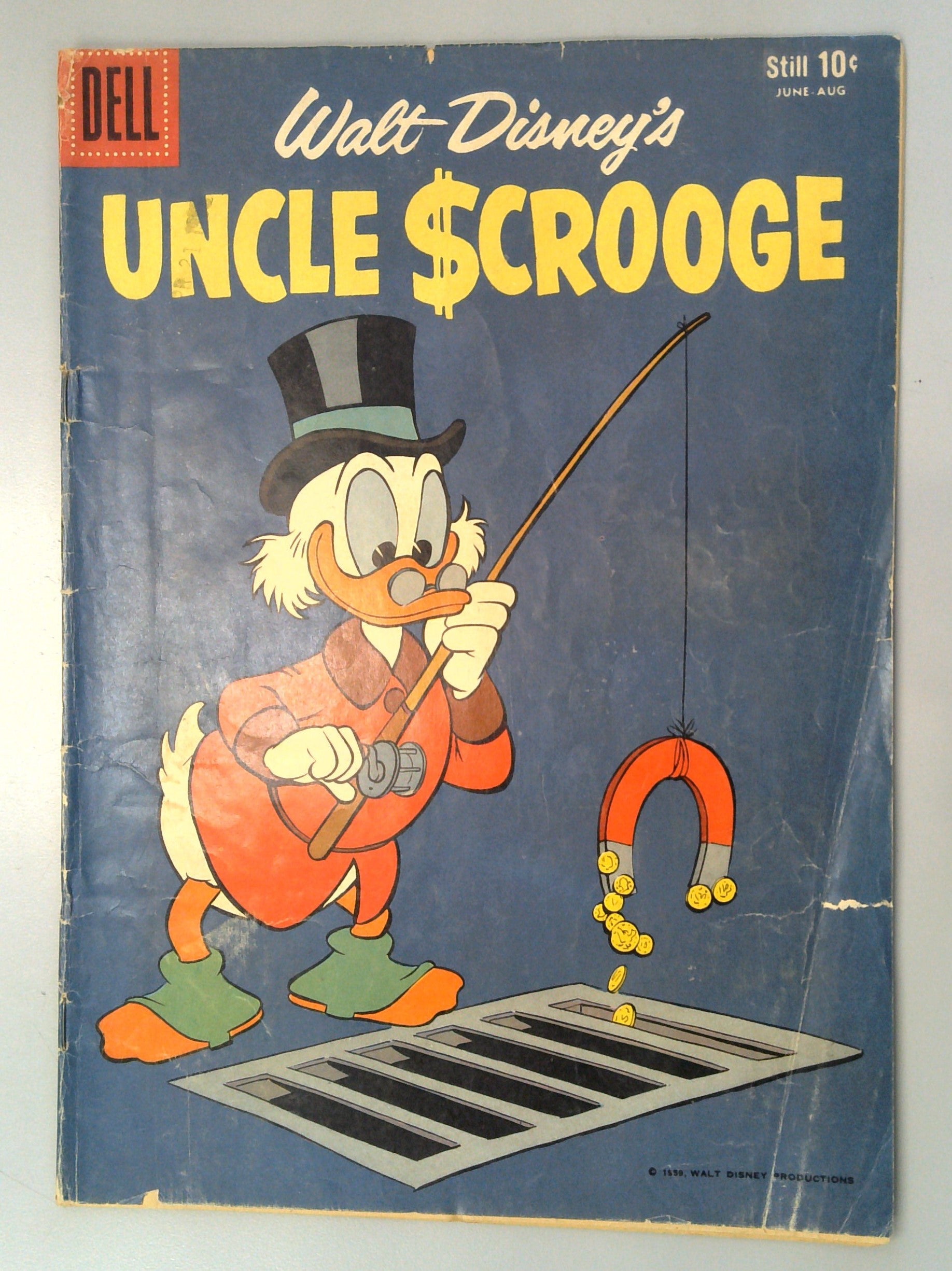 Walt Disney's Uncle Scrooge #26 1959 Dell Comic G/VG 3.0
