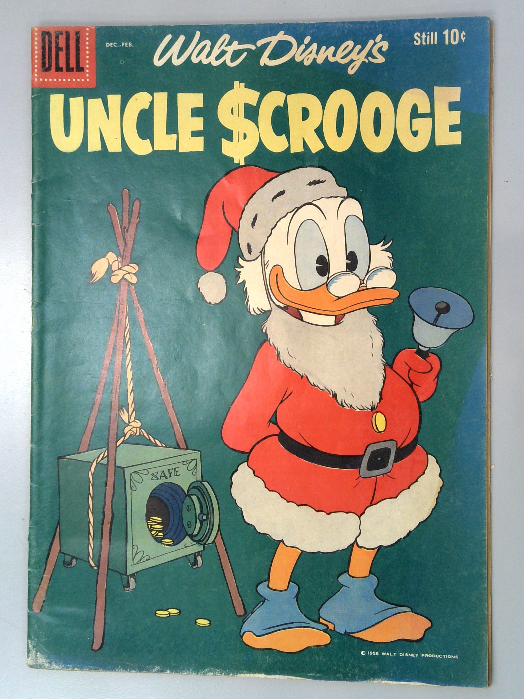 Walt Disney's Uncle Scrooge #24 1958 Dell Comic G/VG 3.0