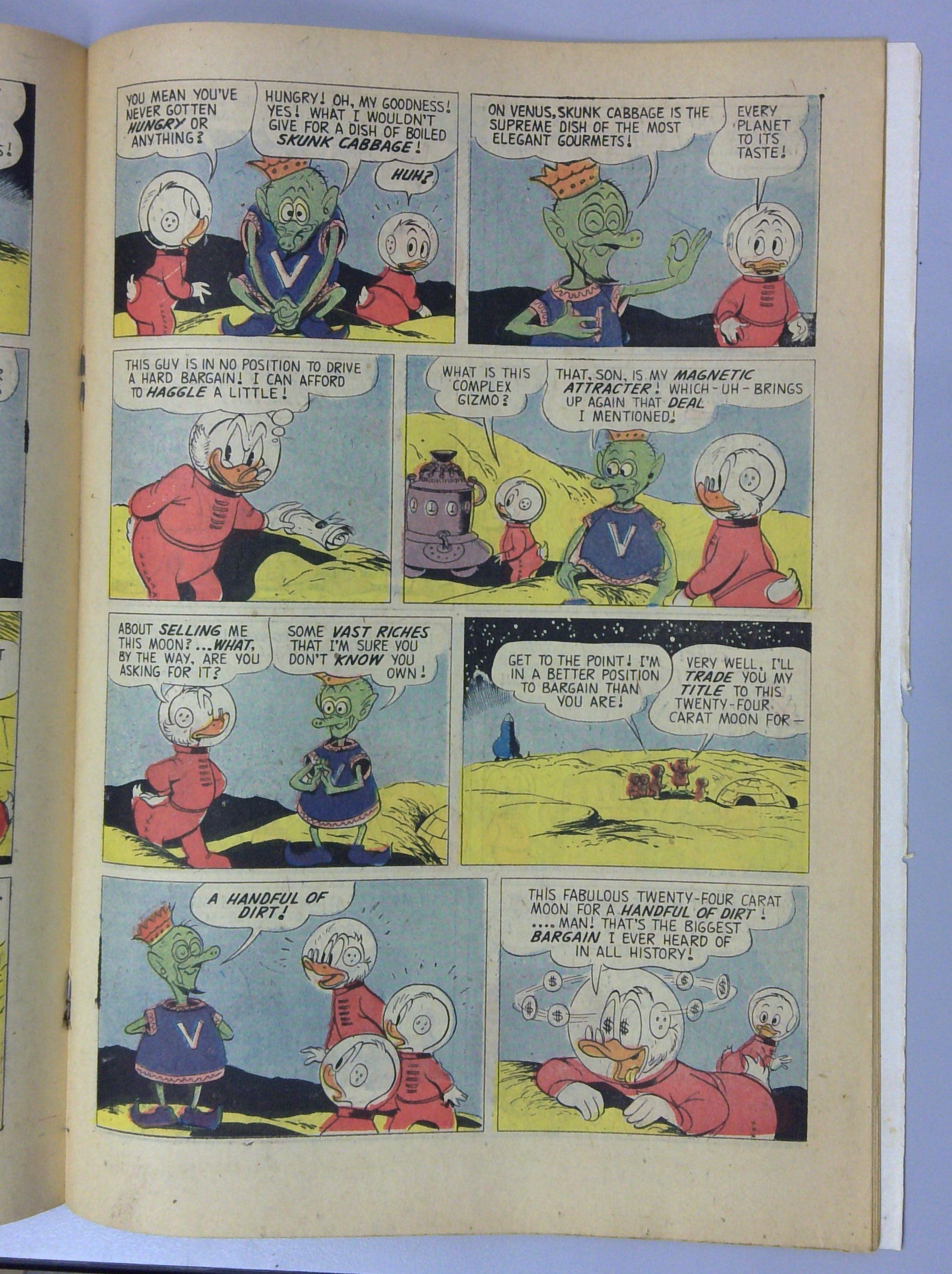 Walt Disney's Uncle Scrooge #24 1958 Dell Comic G/VG 3.0