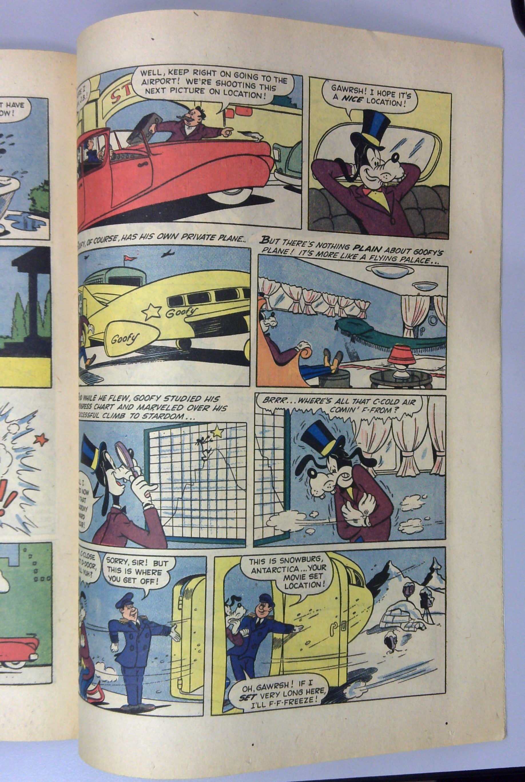 Walt Disney's Goofy Success Story (Four Color #702) 1956 Dell Comic VG 4.0