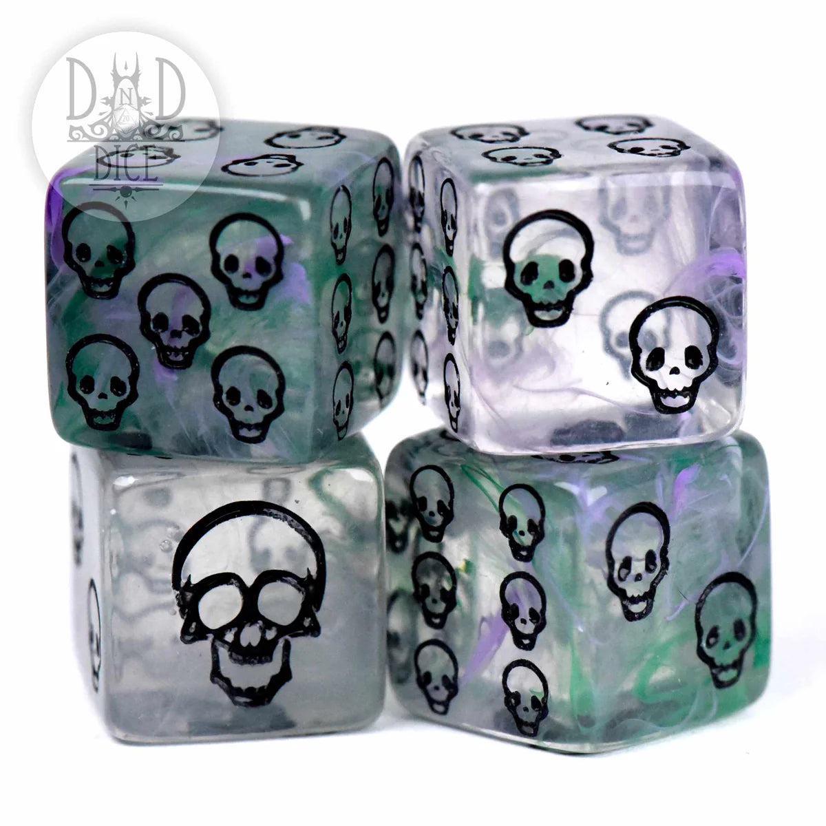 Death's Decay D6 Set of 4