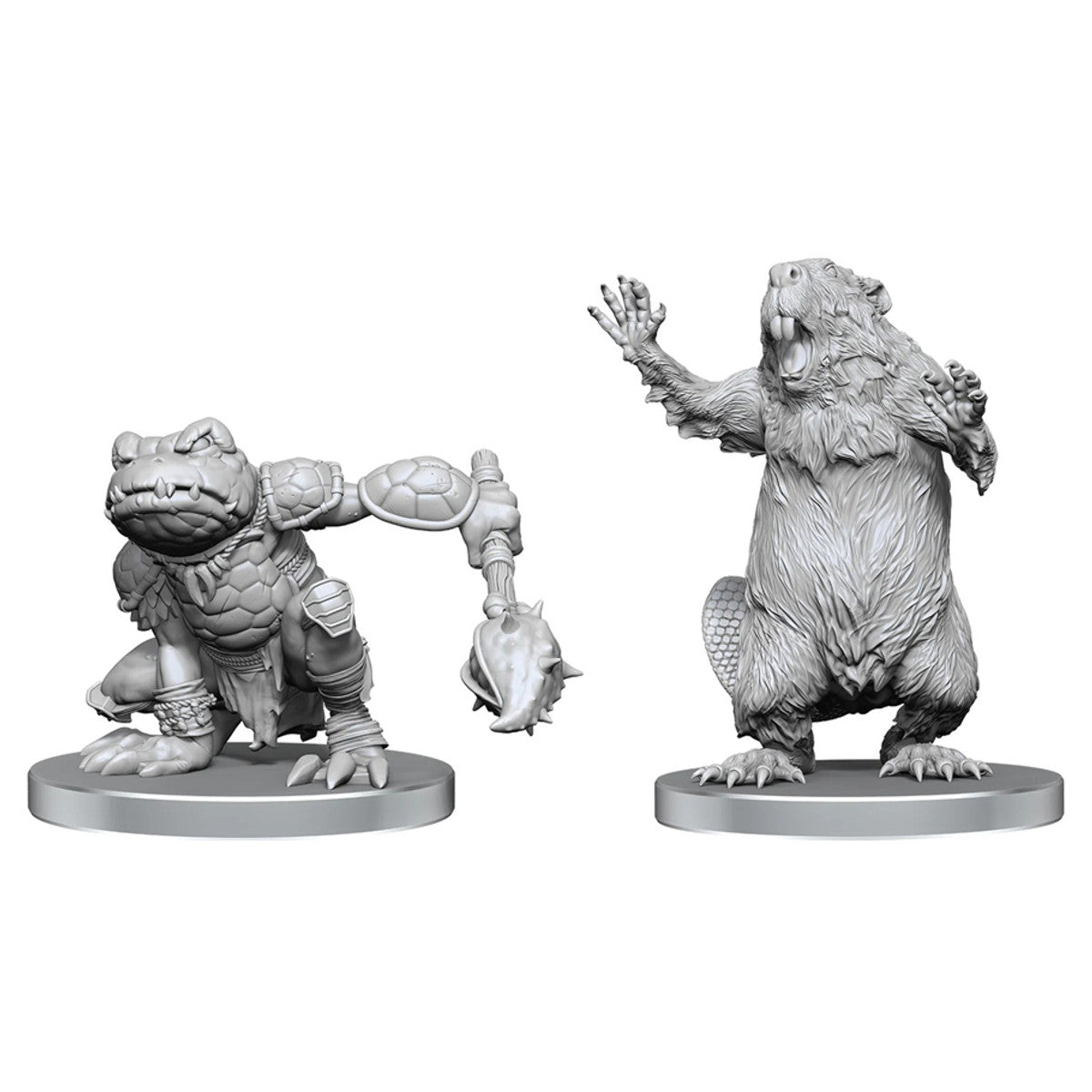 Pathfinder Battles Deep Cuts: Boggard Scout & Castoroides