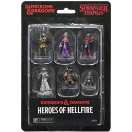D&D Stranger Things: Heroes of Hellfire Minis