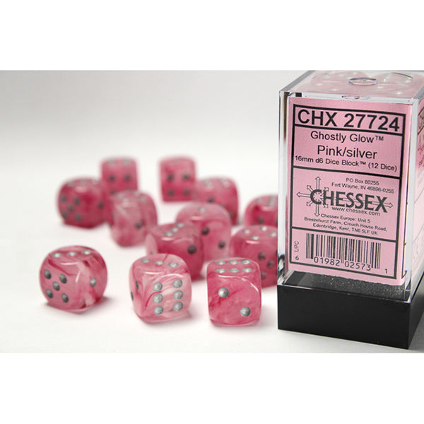16mm 12d6 Ghostly: Pink/Silver