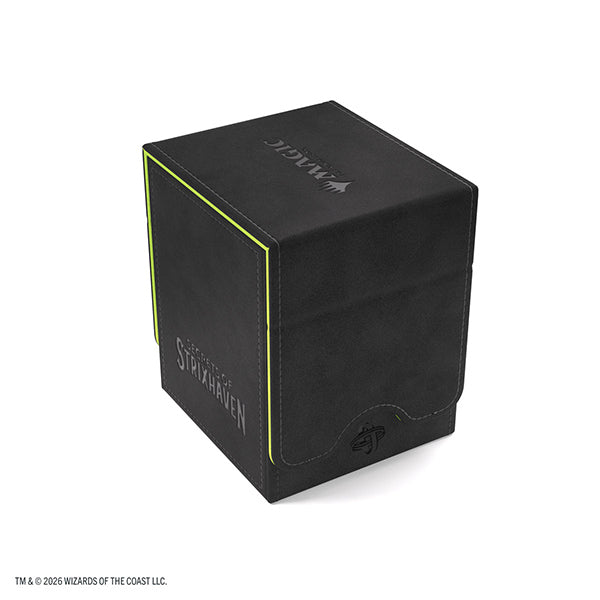 Deckbox: MTG Squire PLUS 100+ XL- Secrets of Strixhaven- Black/Green