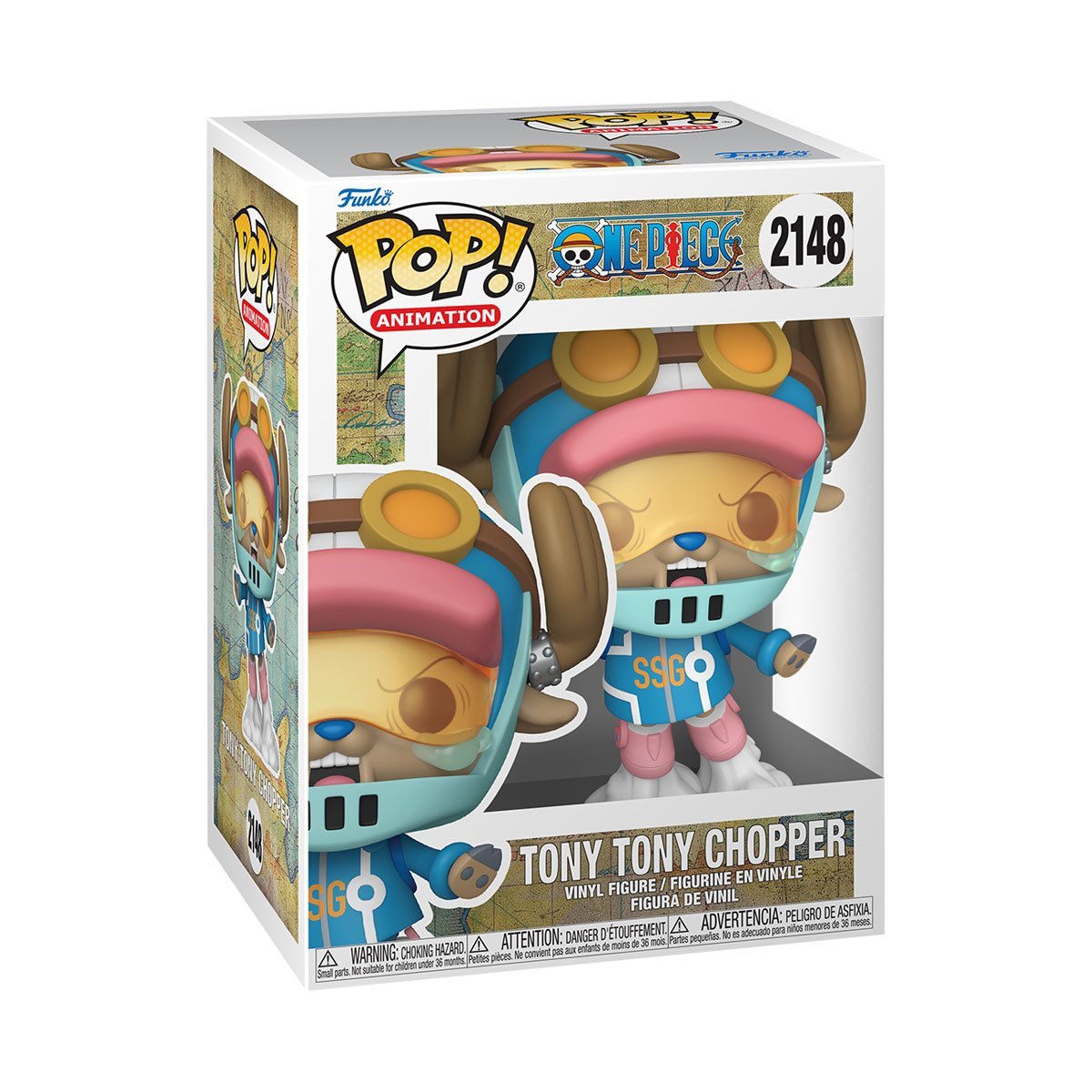 Pop Animation One Piece S11 Chopper Egg Figure
