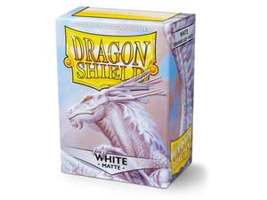 Dragon Shield Sleeves: Standard Matte - White 100CT