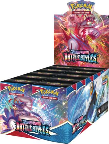 Sword & Shield - Battle Styles Build & Battle Box Display