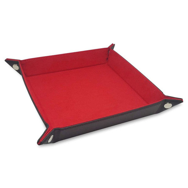 Dice Tray: LX: Square: Red