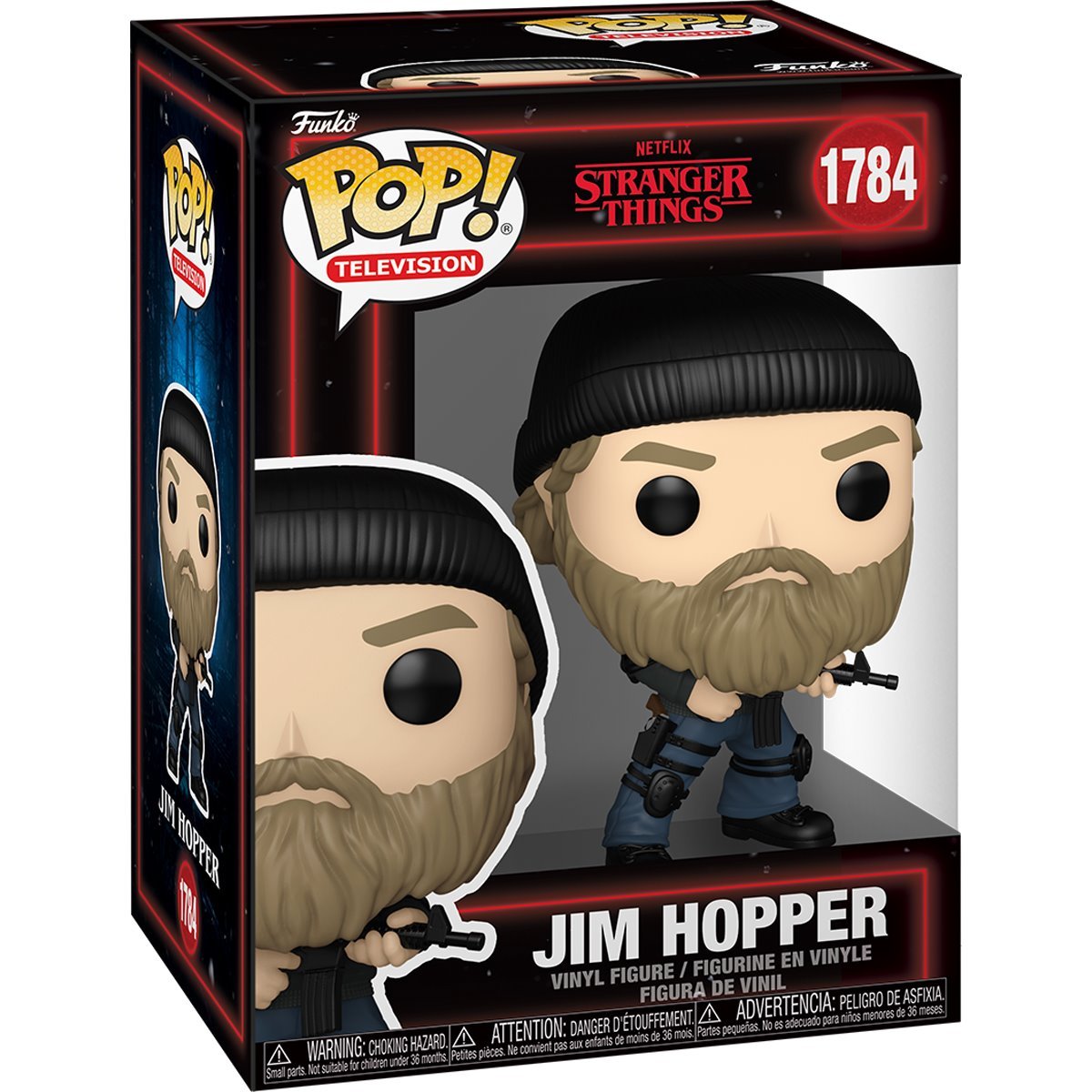 Stranger Things Season 5 Jim Hopper Funko Pop! Vinyl Figure #1784