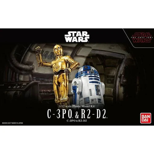 Star Wars Character Line 1/12 Kit - C-3PO & R2D2