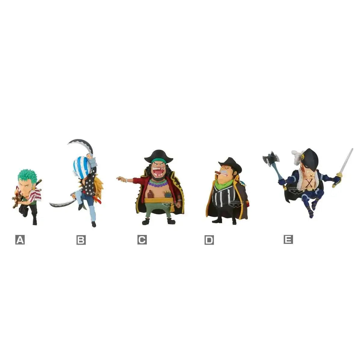 One Piece World Collectable Figure Sabaody Island The Worst Generation 2 2.8-Inch