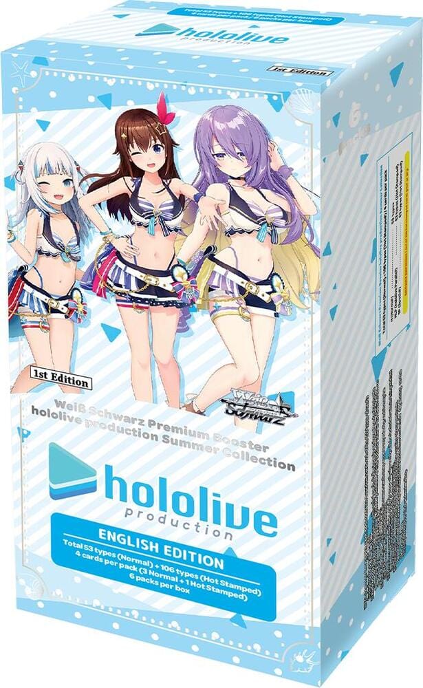Weiss Schwarz Hololive Production Summer Collection Booster Box
