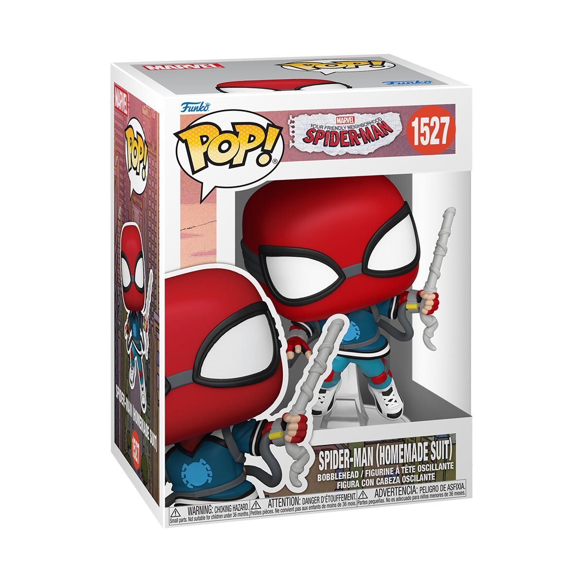Pop Marvel Fnsm Proto Suit Spiderman