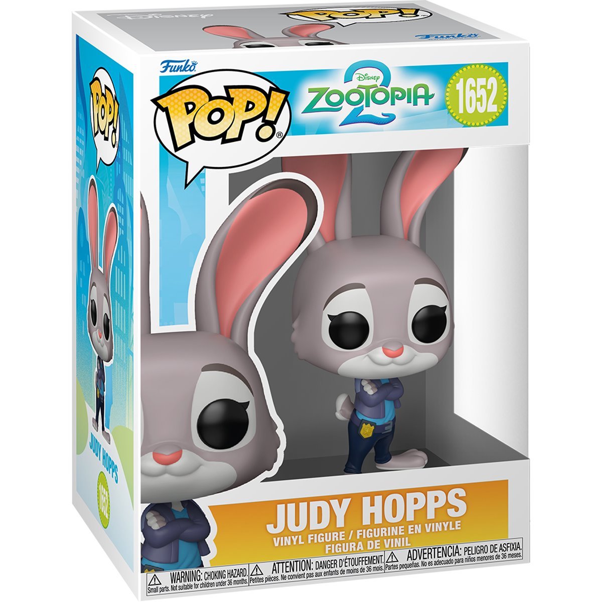 Pop Disney Zootopia 2 Judy Hopps Figure