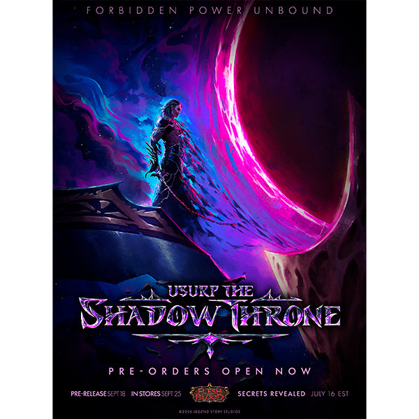 Flesh and Blood TCG: Usurp the Shadow Throne Booster Pack