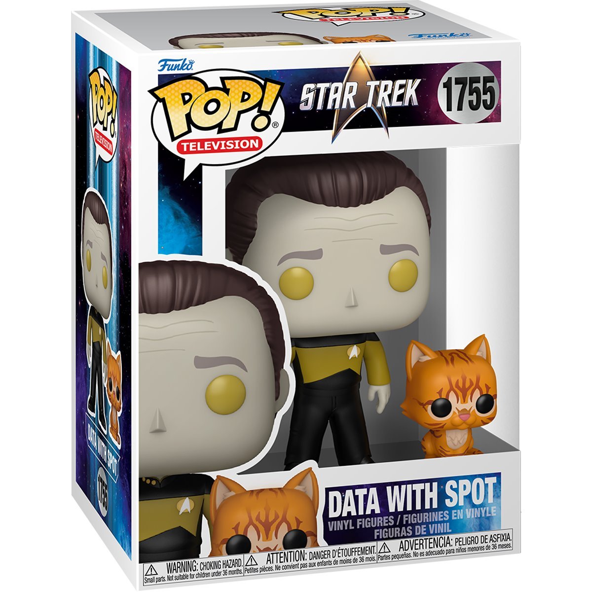 Pop&Buddy Star Trek Data W Spot Figure