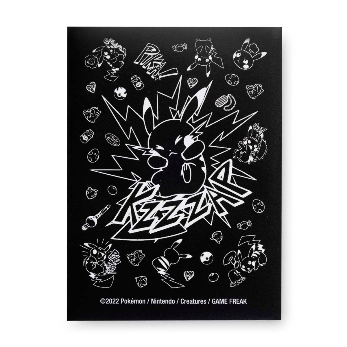 Pikachu Comic-Style Attack - Card Sleeves (65 Sleeves)