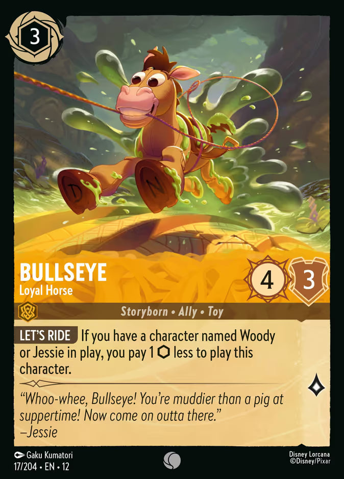 Bullseye - Loyal Horse - 17/204 - Cold Foil