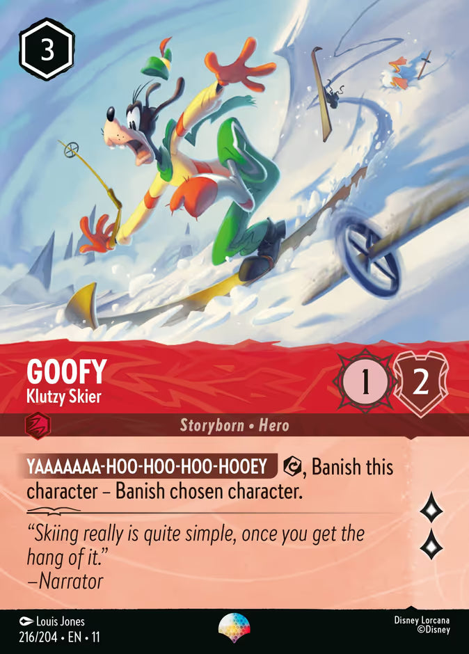 Goofy - Klutzy Skier (Epic) - 216/204