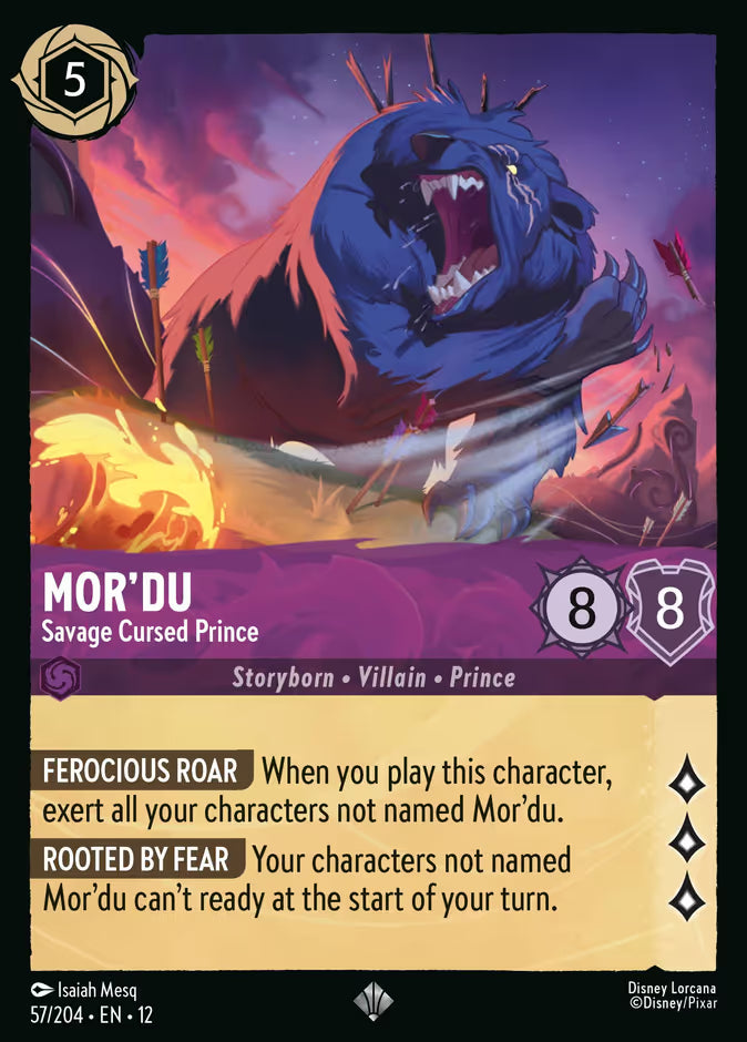 Mor'du - Savage Cursed Prince - 57/204