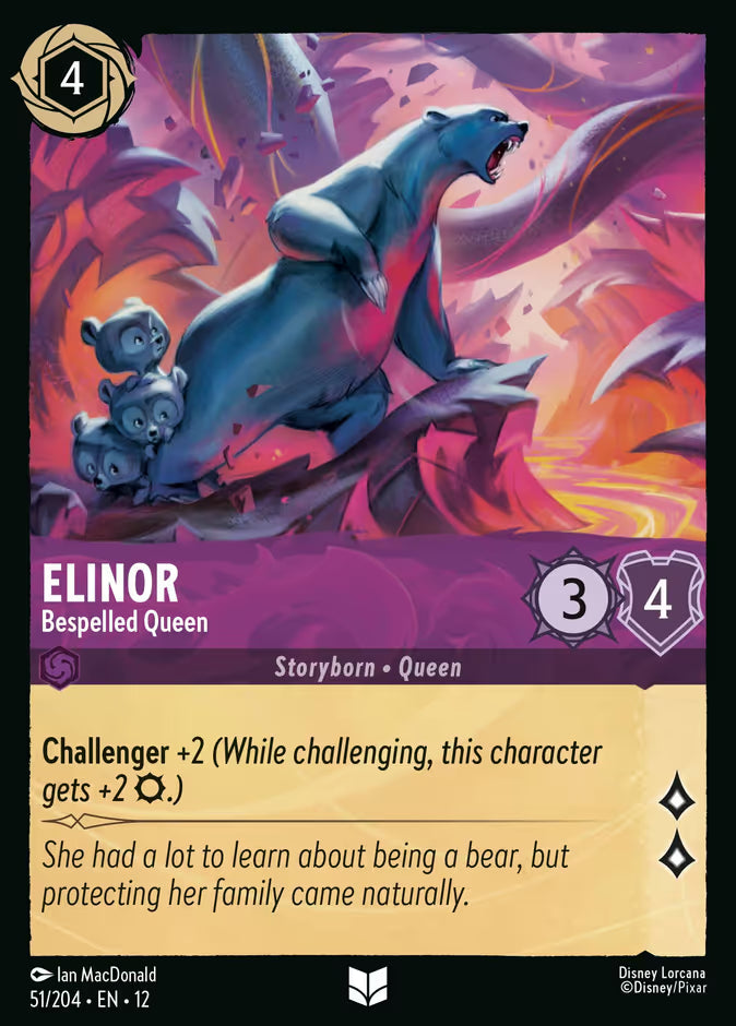 Elinor - Bespelled Queen - 51/204 - Cold Foil