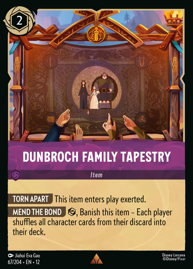 DunBroch Family Tapestry - 67/204 - Cold Foil