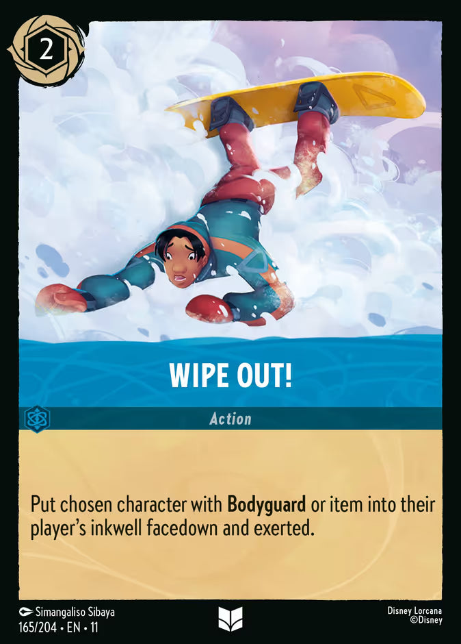 Wipe Out! - 165/204 - Cold Foil