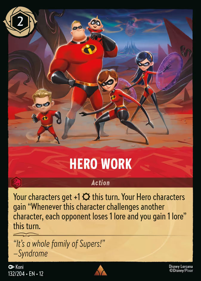 Hero Work - 132/204 - Cold Foil