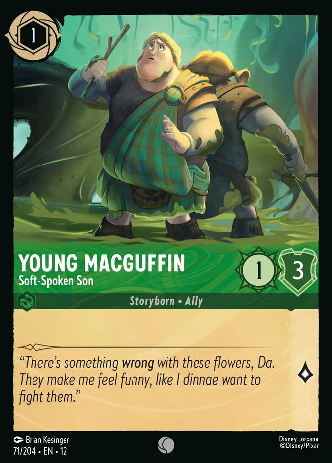 Young MacGuffin - Soft-Spoken Son - 71/204 - Cold Foil